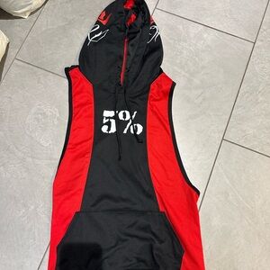 5% Rich Piana muscle hoodie tank